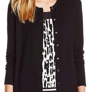 Calvin Klein Women's Cardigan, Black, M