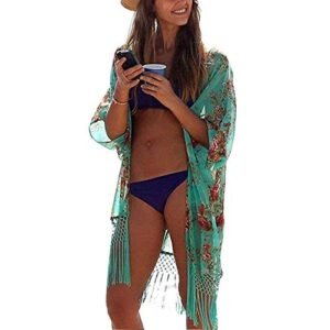 MiYang Womens Chiffon Swimwear Cover-ups Bikini Swim Beach Wear Cover Up